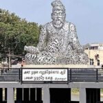 தமிழ் எழுத்துக்களால் உருவாக்கப்பட்ட திருவள்ளுவர் சிலை இன்று திறப்பு!