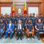 இலங்கை கால்பந்தாட்ட அணி ஜனாதிபதியுடன் சந்திப்பு