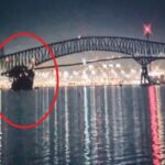 இலங்கை நோக்கி பயணித்த கப்பல் மோதி உடைந்து விழுந்த பாலம்!