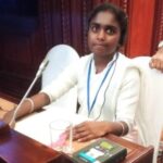 இலங்கையின் முதலாவது மாணவர் பாராளுமன்றத்தில் மலையக மாணவி!