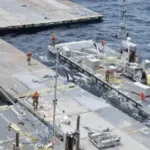 காசாவில் தற்காலிக துறைமுகம்: முதலாவது உதவி கப்பல் வருகை