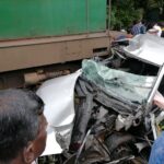 ரயில் மோதி தந்தையும், மகளும் பலி!