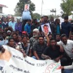 ரூ. 1,700 கோரி பொகவந்தலாவை நகரில் போராட்டம்