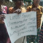 வீதியை புனரமைத்து தருமாறுகோரி மக்கள் போராட்டம்