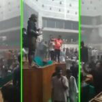 பங்களாதேஷ் நாடாளுமன்றுக்குள் புகுந்த போராட்டக்காரர்கள்!