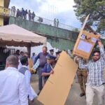 நுவரெலியாவில் வாக்குப்பெட்டிகள் கொண்டுசெல்லும் நடவடிக்கை ஆரம்பம்