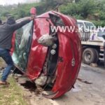 நானுஓயாவில் கார் விபத்து: சாரதி காயம்!