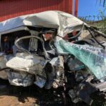 நானுஓயா குறுக்கு வீதியில் விபத்து: ஒருவர் பலி: 20 பேர் காயம்