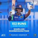 சதமடித்து அசத்தினார் சண்முகநாதன் ஷாருஜன்