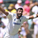 சிறந்த டெஸ்ட் கிரிக்கெட் வீரராக பும்ரா தேர்வு!