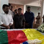 மாவை சேனாதிராஜாவின் பூதவுடலுக்கு ஜனாதிபதி இறுதி அஞ்சலி