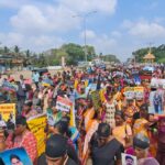 கிளிநொச்சியில் இன்று மாபெரும் ஆர்ப்பாட்டம்!