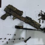 குருநகரில் துருப்பிடித்த நிலையில் துப்பாக்கியும் தோட்டாக்களும் மீட்பு!