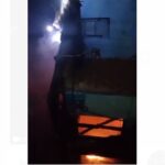 குடிபோதையில் லயன் குடியிருப்புக்கு தீ வைத்தவர் கைது!