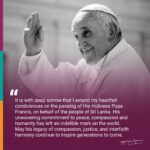 பாப்பரசர் பிரான்சிஸின் ஆன்மீகத் தலைமைத்துவம் அனைத்து மக்களின் இதயங்களைத் தொட்டுள்ளது