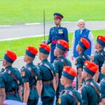 இந்திய பிரதமருக்கு சுதந்திர சதுக்கத்தில் சிறப்பு வரவேற்பு