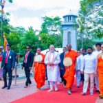 ஜனாதிபதி மற்றும் இந்தியப் பிரதமர் வரலாற்றுச் சிறப்புமிக்க ஜயஸ்ரீ மகா போதியை தரிசித்தனர்