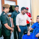 மிஹிந்து செத் மெதுரவில் தங்கி சிகிச்சை பெறும் படையினரின் நலன் குறித்து ஜனாதிபதி ஆராய்ந்தார்