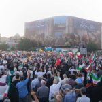 ஈரானில் வெற்றிக் கொண்டாட்டம்