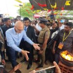 செம்மணியில் கற்பூர தூபமிட்டு அஞ்சலி செலுத்தினார் ஐ.நா. மனித உரிமைகள் ஆணையாளர்!