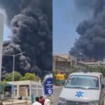 குஜராத்தில் கீழே விழுந்து நொறுங்கிய விமானம்!