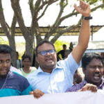 செம்மணி மனிதப் புதைகுழிக்கு நீதி கோரி போராட்டம்