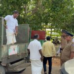 குப்பை ஏற்றும் வாகனத்தில் சென்ற தமிழரசுக் கட்சியின் தவிசாளர்கள்