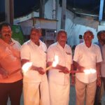 கறுப்பு ஜூலை நினைவேந்தலையொட்டி தீப்பந்தப் போராட்டம்