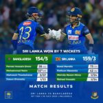 7 விக்கெட்டுகளால் இலங்கைக்கு வெற்றி