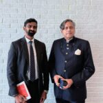 இந்திய நாடாளுமன்ற உறுப்பினர் சஷி தரூர் – ஜீவன் தொண்டமான் சந்திப்பு!