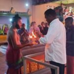 ரணிலுக்கு இறையாசிவேண்டி தெற்கு மடக்கும்புர தோட்டத்தில் வழிபாடு!