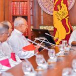 கர்தினால் ஆண்டகை மற்றும் கத்தோலிக்க ஆயர்கள் பேரவை ஜனாதிபதியை சந்தித்தது