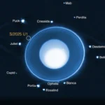 யுரேனஸ் கிரகத்தை சுற்றும் புதிய நிலா கண்டுபிடிப்பு