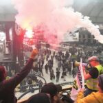 பிரான்ஸிலும் போராட்டம் வெடிப்பு: 200 பேர் கைது!