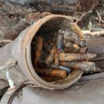 யாழ். சர்வதேச கிரிக்கெட் மைதான காணிக்குள் துப்பாக்கி ரவைகள் கண்டுபிடிப்பு!