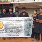 சர்வதேச நீதி கோரி யாழில் கையெழுத்து போராட்டம்