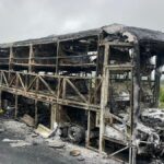 பற்றி எரிந்தது பஸ்: 25 பேர் பலி: ஆந்திராவில் சோகம்!