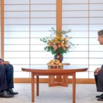 ஜப்பானின் பேரரசர் நருஹிதோவை சந்தித்தார் ஜனாதிபதி!