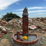 மீளக் கட்டப்பட்ட ‘அணையா விளக்கு’ தூபி