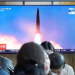 ட்ரம்ப் தென்கொரியா செல்லும் நிலையில் வடகொரியா ஏவுகணை பரிசோதனை!