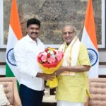 இந்திய துணை ஜனாதிபதிக்கும் செந்தில் தொண்டமானுக்குமிடையில் சந்திப்பு!