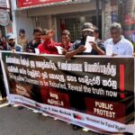 செம்மணியை மீண்டும் புதைக்க இடமளியாதீர்! நீதி கோரி யாழில் போராட்டம்