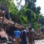 மண்சரிவு: நால்வர் காயம்: மீட்பு பணி தீவிரம்!