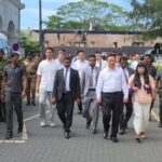 காலி கோட்டையை ஆய்வு செய்த சீன தூதுக்குழு!