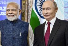 ரஷ்யா ஜனாதிபதி நாளை இந்தியா வருகிறார்!