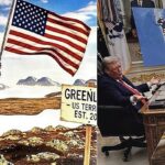 வெனிசுலா, கனடா, கிரீன்லாந்தை உள்ளடக்கிய அமெரிக்க வரைபடத்தை வெளியிட்டார் ட்ரம்ப்!