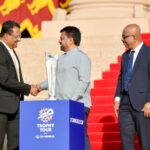 ICC T20 உலகக்கிண்ண கோப்பையை இலங்கையில் காட்சிப்படுத்தும் சுற்றுப்பயணம் ஆரம்பம்!