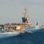 ஈரானை நோக்கி நகரும் அமெரிக்க கடற்படை!