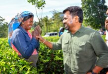 தோட்டத் தொழிலாளர்களை சந்தித்தார் ஜனாதிபதி!