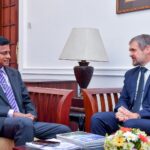 அவுஸ்திரேலியா உயர்ஸ்தானிகர் மற்றும் ஜனாதிபதி பணிக்குழாம் பிரதானி இடையில் சந்திப்பு